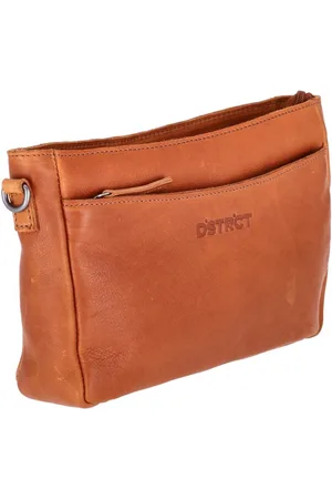 DSTRCT Kleine Crossbodytas / Schoudertas Dames - Leer - Preston Park