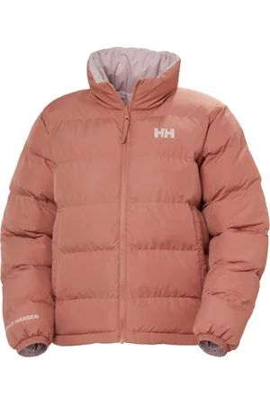 Helly Hansen Yu 23 Reversible Puffer Jas - Dames gevoerde jas - CEDARWOOD