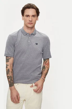 Lee Wrangler - REFINED POLO SHIRT NAVY - XL