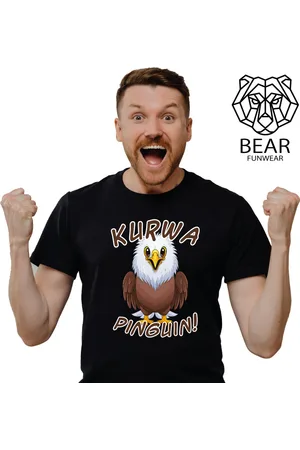 B and C Kurwa pinguin! adelaar | Funshirt | Grappig t-shirt | Maat XL