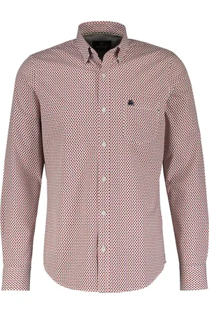 Lerros Lange mouw overhemd - Heren - XL - - Katoen - 24D1488