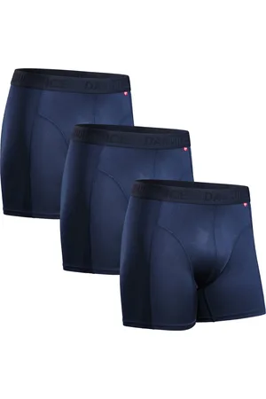 DANISH ENDURANCE Sportonderbroeken Heren - Quick Dry - Sport Boxershorts - 3 pack - Blauw - Maat XL