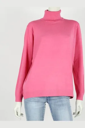 Merkloos Dames col trui Roberta fijngebreid maat L/XL koltrui coltrui