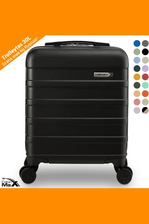 Cabin Max CabinMax Handbagage Koffer - Trolley 30L - Harde Reiskoffer - 45x36x20cm - Lichtgewicht - Groot Capaciteit