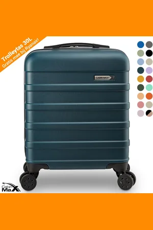 Cabin Max CabinMax Handbagage Koffer - Trolley 30L - Harde Reiskoffer - 45x36x20cm - Lichtgewicht - Groot Capaciteit