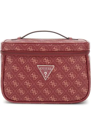 Guess Cosmetische tas Jesco Travel Toiletry Train Case Wijnrood