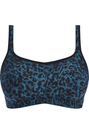Freya High-Octane Voorgevormde Sport BH met Beugel - Midnight Leopard - 80D