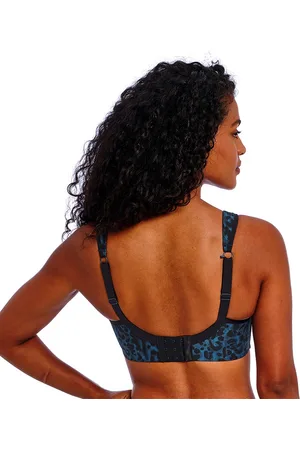 Freya High-Octane Voorgevormde Sport BH met Beugel - Midnight Leopard - 85J