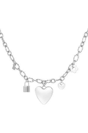 Yehwang Locked love charm ketting |