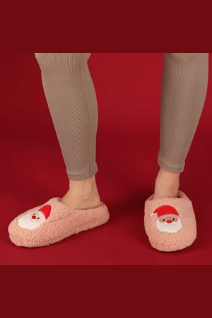 Apollo Kerst sloffen dames - Dames - - Maat 41/42 - kerst pantoffels - rendier sloffen - pantoffels kerst