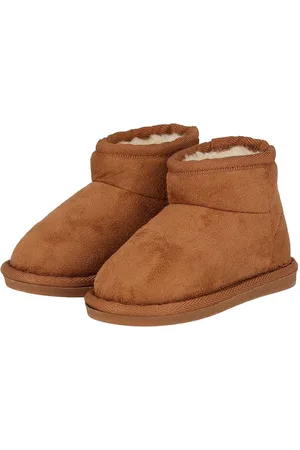 Apollo Sloffen kinderen - Unisex - Suède - - Maat 27/28 - Sloffen jongens - Sloffen meisjes