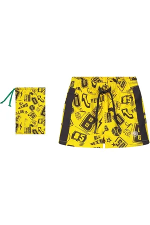Quapi Zwem short Benny empire yellow text