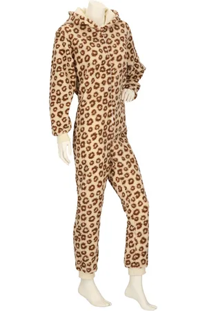Apollo Onesie - Panterprint - Maat S/M - - Dieren Onesie - Onesie Dames
