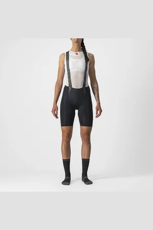 Castelli Koersbroek Dames - FREE AERO RC W BIBSHORT BLACK-S