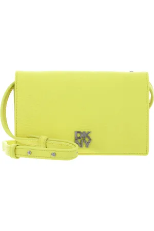 DKNY Schoudertas Portemonnee Etta Crossbody Wallet Geel