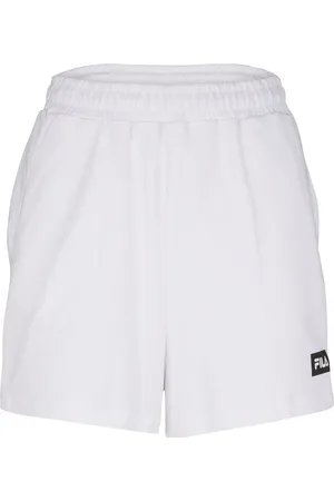 Fila Damen Shorts Banaz High Waist Shorts Bright White-S