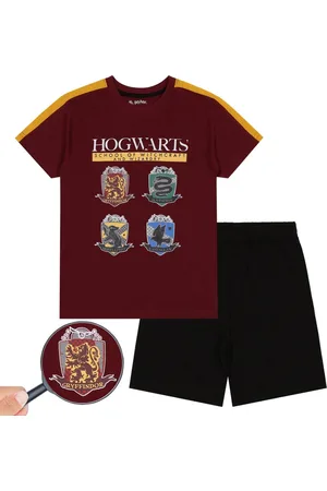 Harry Potter Pyjama, Jongens Zomer Pyjama, , Zwart Maat 134