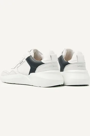 Nubikk ROQUE ROAD WAVE WHITE LEATHER Sneaker / Jongen/Meisje schoenen - - 29 - (8719156507067)