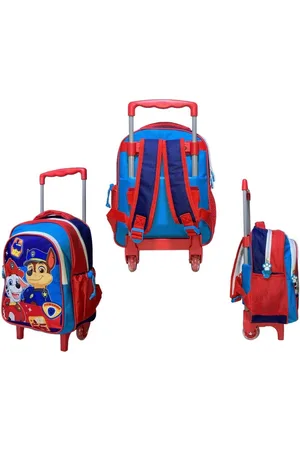 Paw Patrol Rugzak Trolley - Kleine reiskoffer - Schooltas - Junior formaat - 31 x 24 x 15 cm.