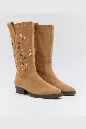 Buonarotti Dames Cowboylaarzen - - Suedine - Maat 41