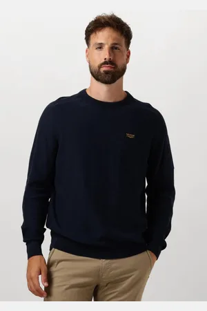 PME Legend™ R-neck American Classic Buckley Knit Truien & Vesten Heren - Sweater - Hoodie - Vest- - Maat S