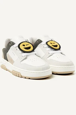 CarlijnQ NUBIKK BASKET COURT JR WHITE COMBI GREY-32(8719156541344)