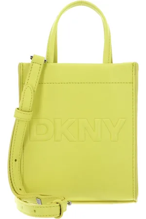 DKNY Handtas Schoudertas Carter Mini Tote Geel