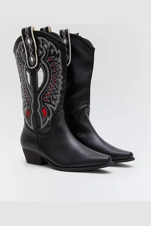 Buonarotti Dames Cowboylaarzen - - Imitatieleer - Maat 36