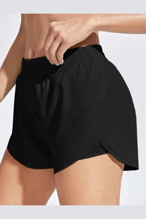 Merkloos Sportbroek - Sportshort - Sport short - Hardloopbroek - Kort broekje - Workout short - Running short - Fitness short - Short - Sport - Fitness - Workout - Running - Cardio - - Met binnenbroek - Maat S/M
