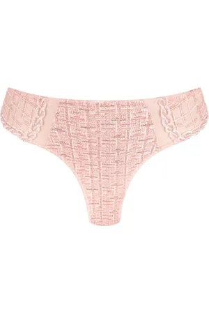 Louisa Bracq Tweegy String Nude Rose - maat 40 - /Goud