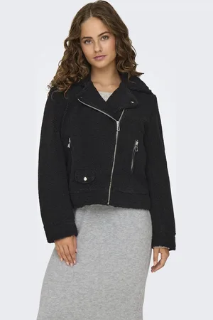 ONLY ONLRIO TEDDY BIKER JACKET CC OTW - Dames - Gewatteerde jassen