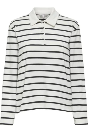 ONLY T-shirt Onlsira L/s Polo Jrs 15356460 Nighy Sky Dames Maat - XS