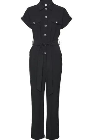 VERO MODA Vmmaggi Cap Sleeve Jumpsuit Black XS