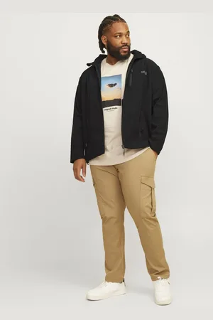 JACK & JONES Taylor Softshell Jas Heren (plussize) - Maat 4XL