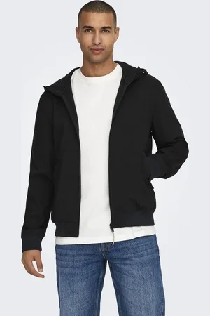 Only & Sons Jas Onsbowie Softshell Bomber Otw Noos 22029276 Black Mannen Maat - XXL