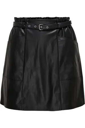 ONLY ONLHEIDI FAUX LEATHER SKIRT OTW NOOS Dames Rok - Maat XS