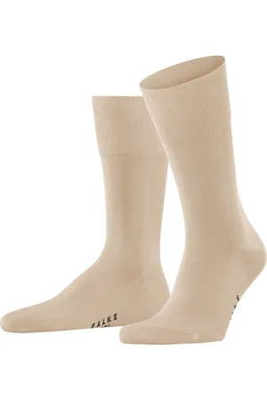 Falke Tiago nette heren sokken - Bio katoenen sokken vooronder een pak - Business sokken - Hoge mannen sokken - Anti slip - 42
