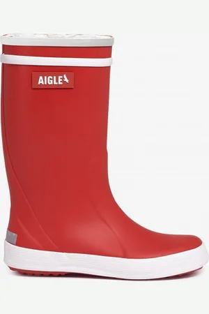 Aigle Lolly Pop Fur 2 | Rouge - Regenlaarzen - Maat 35