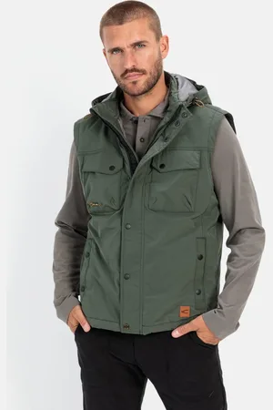 Camel Active Outdoorvest met afneembare capuchon - Maat menswear-60