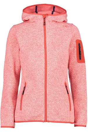 CMP 3h19826 Fleece Met Kap Oranje XS Vrouw