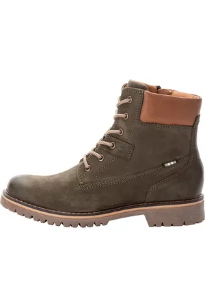 Camel Active Veterschoen met warme wollen voering - Maat womenswear-36 - Khaki