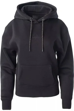 Guess Hanne Hoodie Dames Zwart - Maat: XS