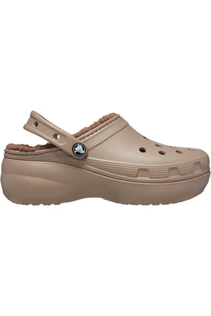 Crocs Classic Platform Lined Clog Instappers Dames