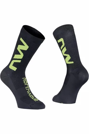 Northwave Fietssok Extreme Air Sock Black Fluo Black-Schoenmaat 34 - 36