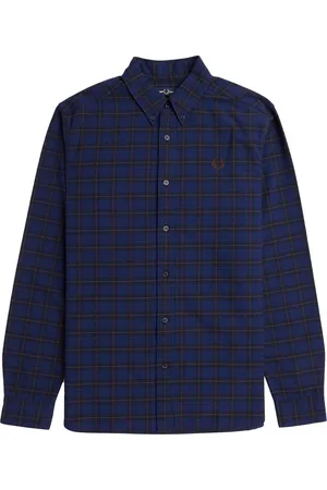 Fred Perry Fredperry Fp Tartan Oxford Overhemd - Streetwear - Volwassen