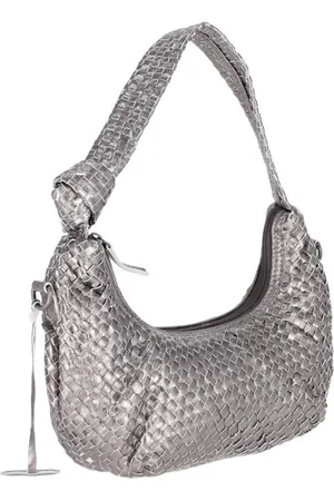 DSTRCT Medium Schoudertas Dames - Leer - Brooklyn Flen