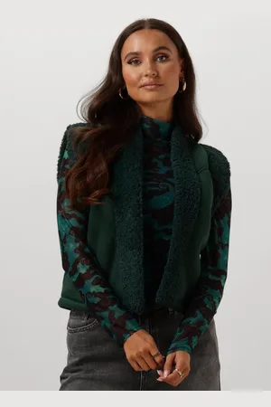 POM Amsterdam Lammy Teal Green Blazers Dames - - Maat 44
