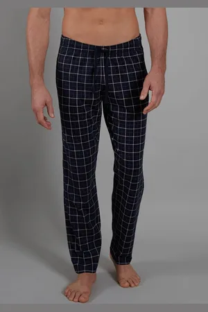 Ceceba Heren pyjama- of loungebroek - donkerblauw dessin