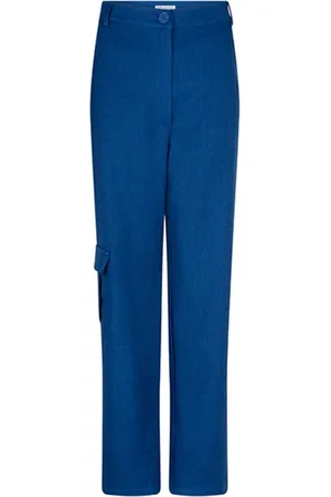 lofty manner Broek Trouser Deidra Pm33 414 Navy Blue Dames Maat - L