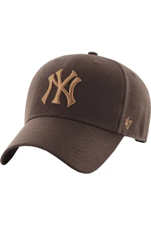 47 Brand New York Yankees MVP Cap B-MVPSP17WBP-BWC, Unisex, , Pet, maat: One size
